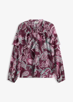 Blouse à volants