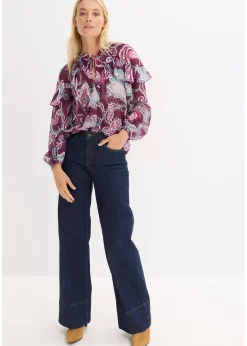 Blouse à volants