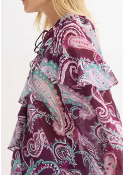 Blouse à volants