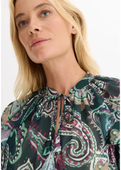 Blouse à volants