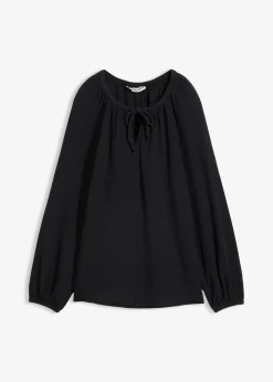 Blouse ample en gaze de coton