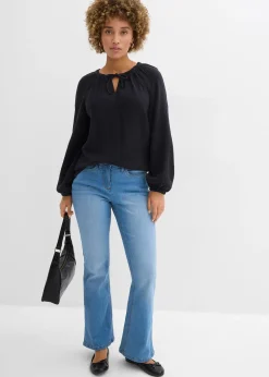 Blouse ample en gaze de coton