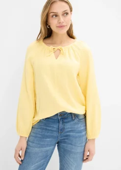 Blouse ample en gaze de coton