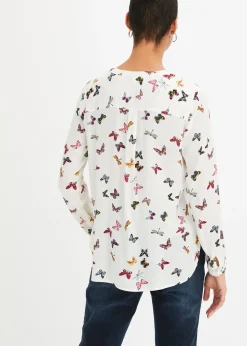 Blouse ample en viscose fluide