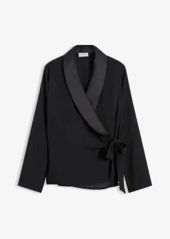 Blouse cache-cœur