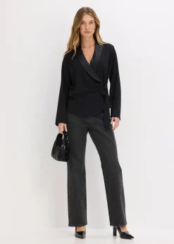 Blouse cache-cœur
