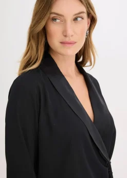 Blouse cache-cœur