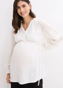 Blouse de grossesse en gaze de coton