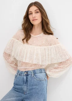 Blouse en dentelle