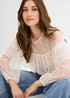 Blouse en dentelle