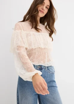 Blouse en dentelle