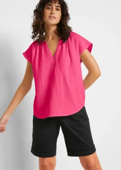 Blouse en gaze 100% coton