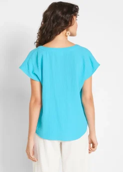 Blouse en gaze 100% coton