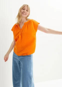 Blouse en gaze 100% coton