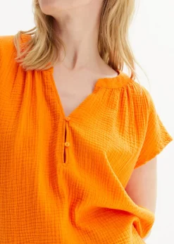 Blouse en gaze 100% coton