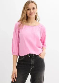 Blouse en jersey 100% coton