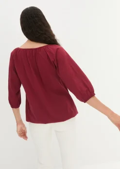 Blouse en jersey 100% coton