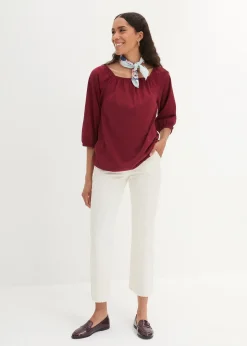Blouse en jersey 100% coton