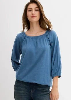 Blouse en jersey 100% coton