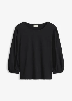 Blouse en jersey crêpe texturé