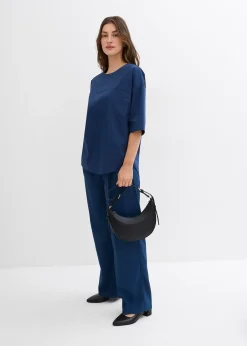 Blouse en jersey oversize