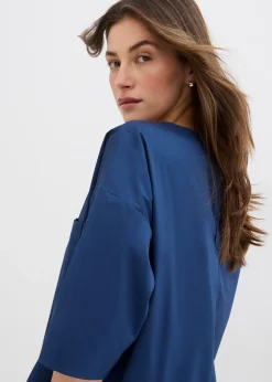 Blouse en jersey oversize