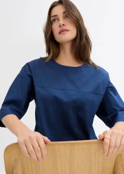 Blouse en jersey oversize