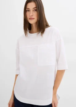 Blouse en jersey oversize