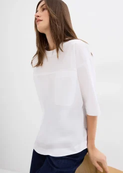Blouse en jersey oversize