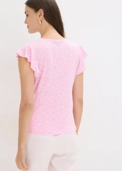 Blouse en jersey viscose extensible