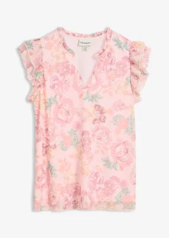 Blouse en mesh doux