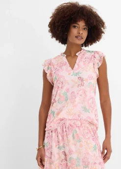 Blouse en mesh doux