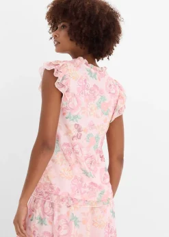 Blouse en mesh doux