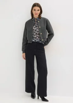Blouse en mesh fin