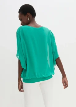 Blouse en mousseline