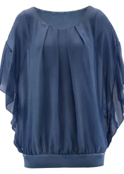 Blouse en mousseline
