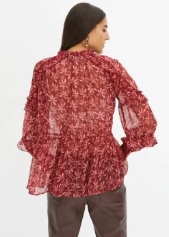 Blouse en mousseline