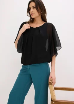 Blouse en mousseline