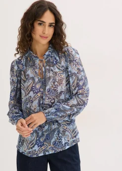 Blouse en mousseline