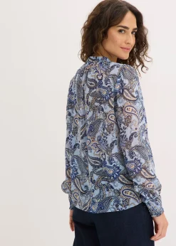 Blouse en mousseline