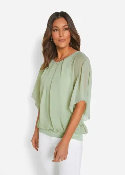 Blouse en mousseline