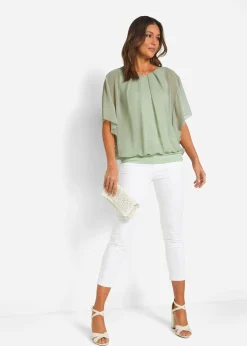 Blouse en mousseline