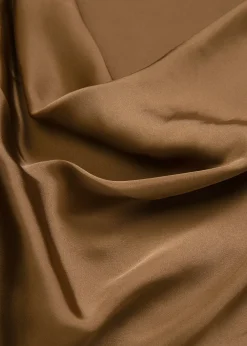 Blouse en satin fin