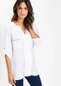 Blouse en viscose fluide