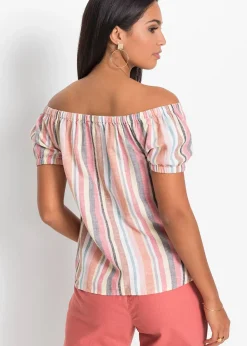 Blouse encolure Bardot