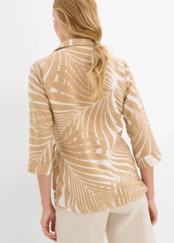 Blouse kimono aspect lin
