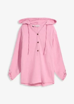 Blouse légère en gaze de coton
