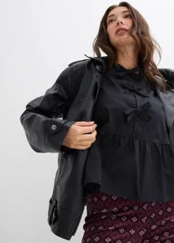 Blouse ornée de nœuds