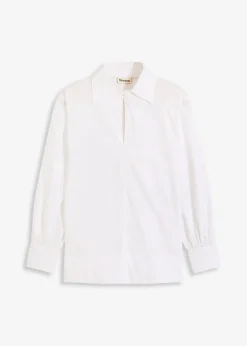 Blouse oversize à manches volumineuses