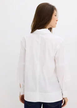 Blouse oversize à manches volumineuses
